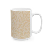 William Morris-Inspired Ceramic Mug – Willow Pattern (11oz & 15oz) - Free Shipping