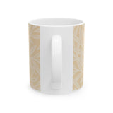 William Morris-Inspired Ceramic Mug – Willow Pattern (11oz & 15oz) - Free Shipping