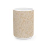 William Morris-Inspired Ceramic Mug – Willow Pattern (11oz & 15oz) - Free Shipping