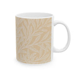 William Morris-Inspired Ceramic Mug – Willow Pattern (11oz & 15oz) - Free Shipping